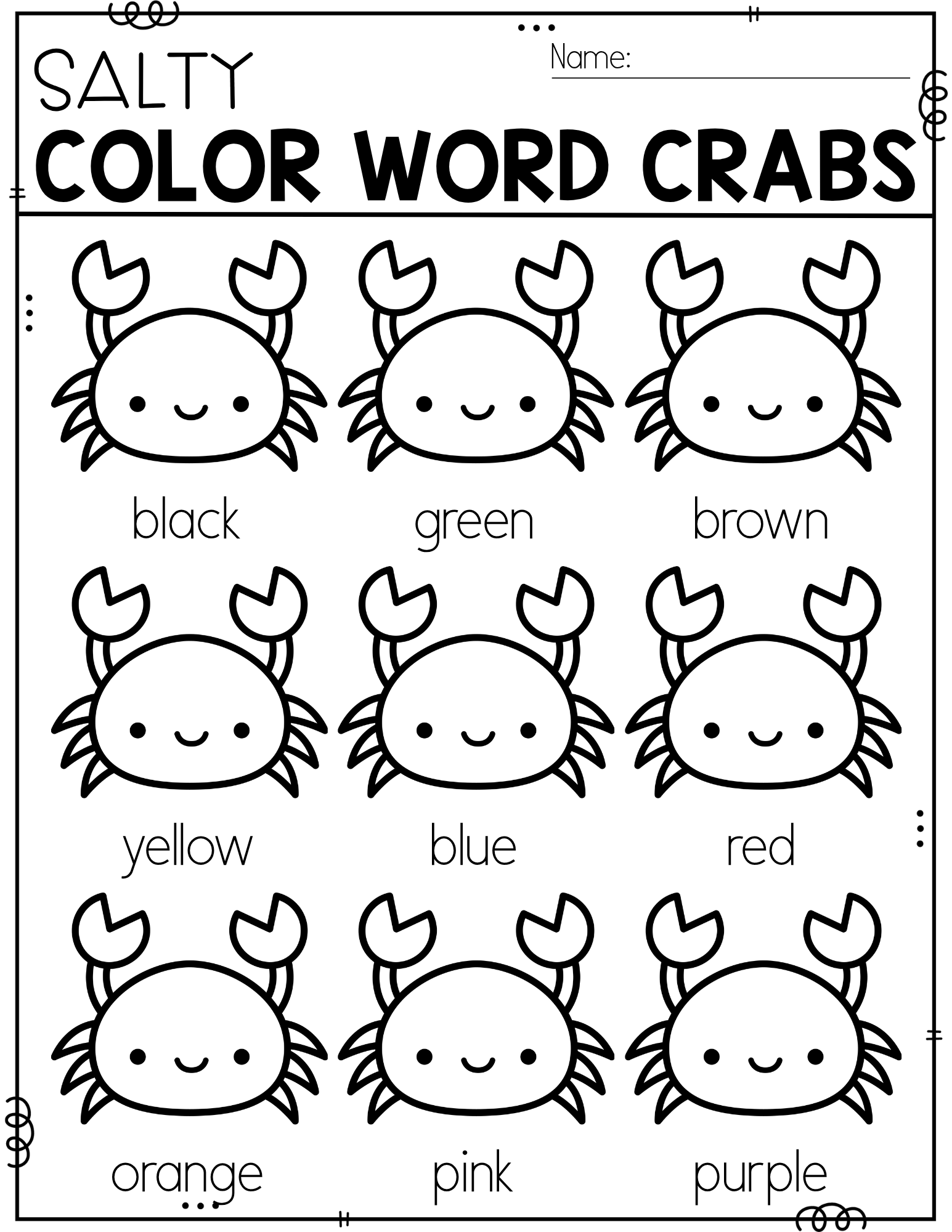 Summer Beach Themed Activity Workbook – Literacy, Math, and Fine Motor Skills - Image 7