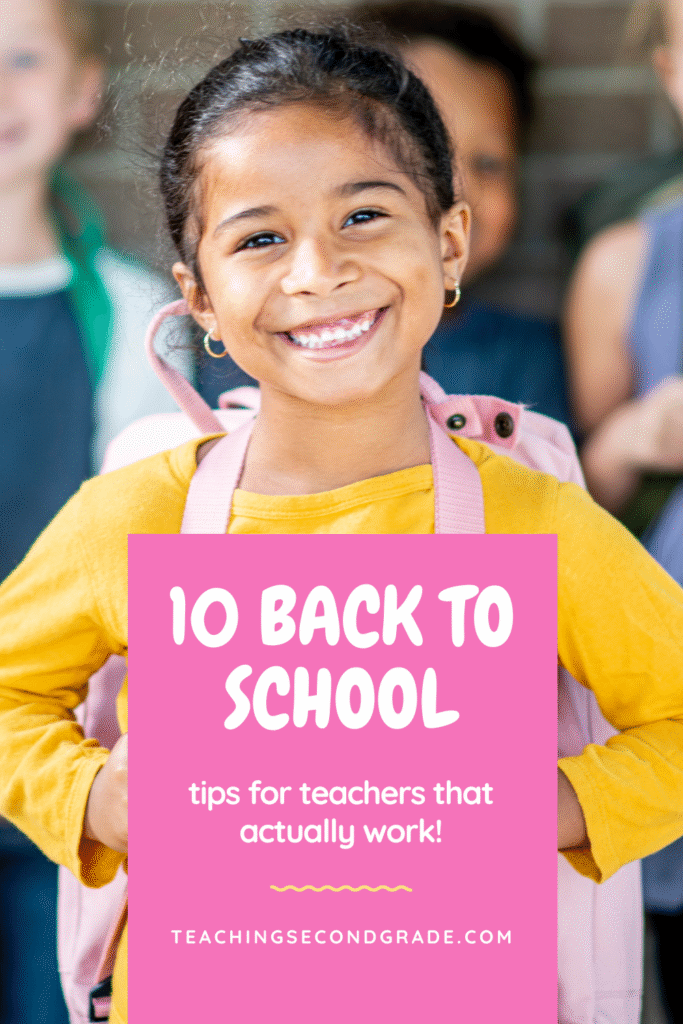 Back to school tips for teachers