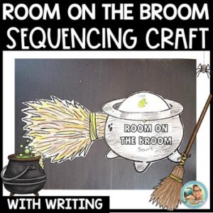 Room on the Broom Sequencing Craft Activities | Halloween