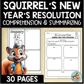 Squirrel's New Year's Resolution | A Storybook Companion | Craft | 2025