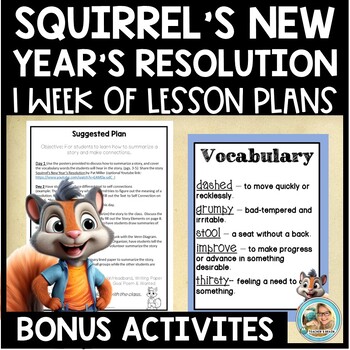 Squirrel's New Year's Resolution | A Storybook Companion | Craft | 2025 - Image 2