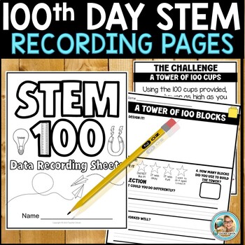 100th Day of School Activities STEM | KINDERGARTEN 1ST 2ND GRADE - Image 3