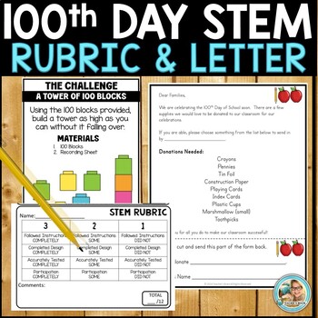 100th Day of School Activities STEM | KINDERGARTEN 1ST 2ND GRADE - Image 4