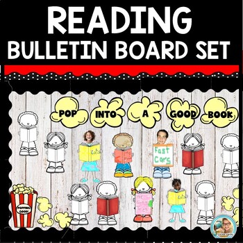 Read Across America | Reading Bulletin Board | PopCORN | Classroom Decor Ideas