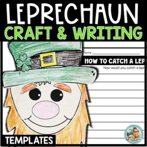 How to CATCH a Leprechaun CRAFT | Writing Activities | BULLETIN BOARD