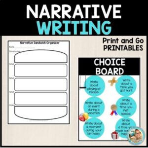 Narrative Writing Activities