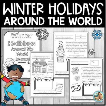 Holidays Around the World Kindergarten 1st Grade Journal | Winter