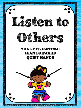 Back to School Classroom Rules Posters - Positive Rules - Teaching ...