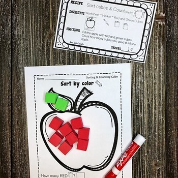 Math Centers Kindergarten - Sorting and Classifying Activities ...