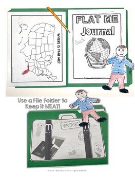 Flat Stanley Activities Lap Book | EDITABLE Parent Letter | Flat Student - Image 2
