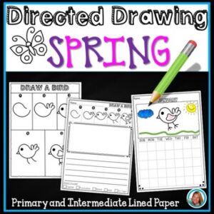 Directed Drawing SPRING | Independent Work Packet | Writing Centers