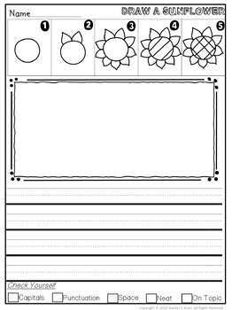 Directed Drawing FALL | Independent Work Packet | Writing - Image 3