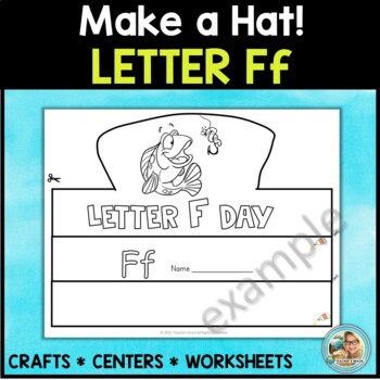 LETTER F Worksheets for Preschool or Kindergarten | Crafts | Activities - Image 3
