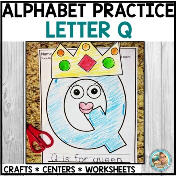LETTER Q Worksheets for Preschool & Kindergarten | Alphabet Activities & Crafts