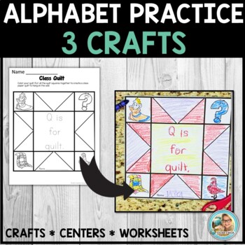 LETTER Q Worksheets for Preschool & Kindergarten | Alphabet Activities & Crafts - Image 2