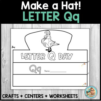 LETTER Q Worksheets for Preschool & Kindergarten | Alphabet Activities & Crafts - Image 3
