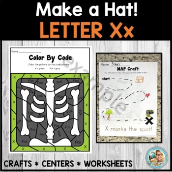 LETTER X Activities | Alphabet Practice Worksheets & Crafts - Teaching ...