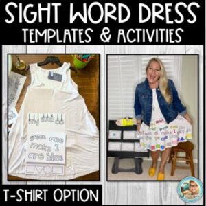 Sight Word Practice Dress | T-Shirt