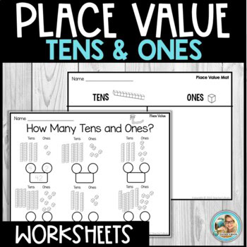 Place Value Worksheets Tens and Ones First Grade - Image 3