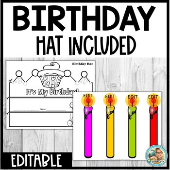 EDITABLE Birthday Chart Display | Bulletin Board | Classroom Decor - Image 4