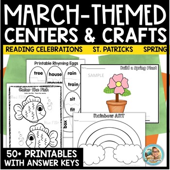 One Fish Two Fish | Read Across America Week Activities | MARCH | St. Pattys Day
