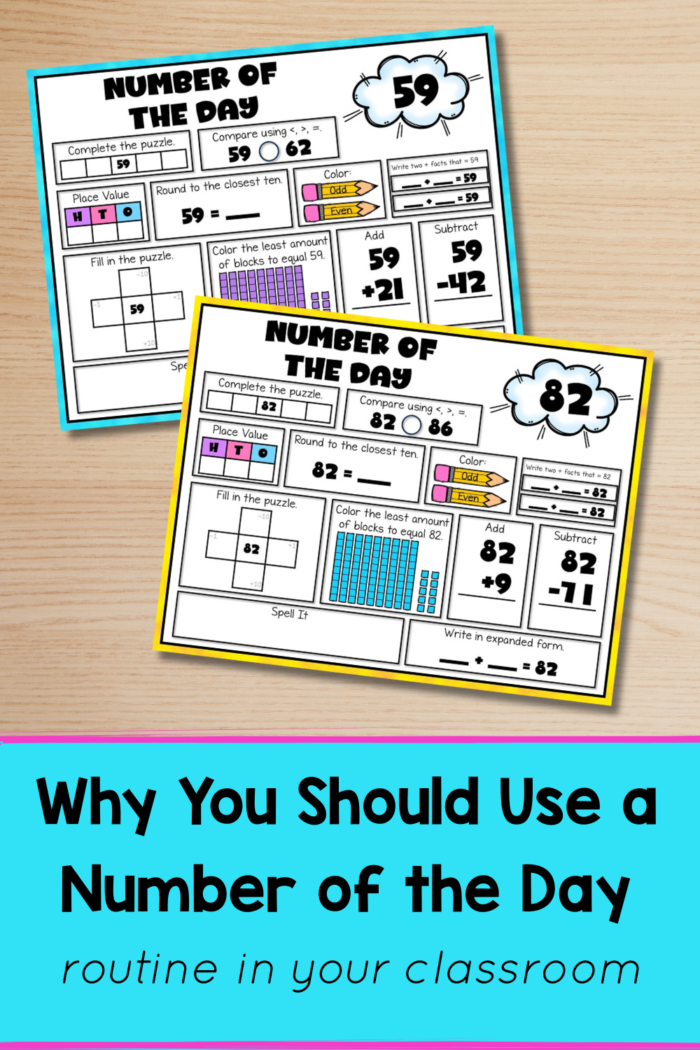 Why You Should Use a Number of the Day Routine in Your Classroom ...