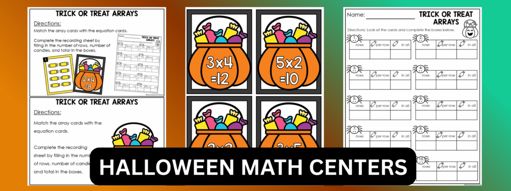 Halloween Math Centers