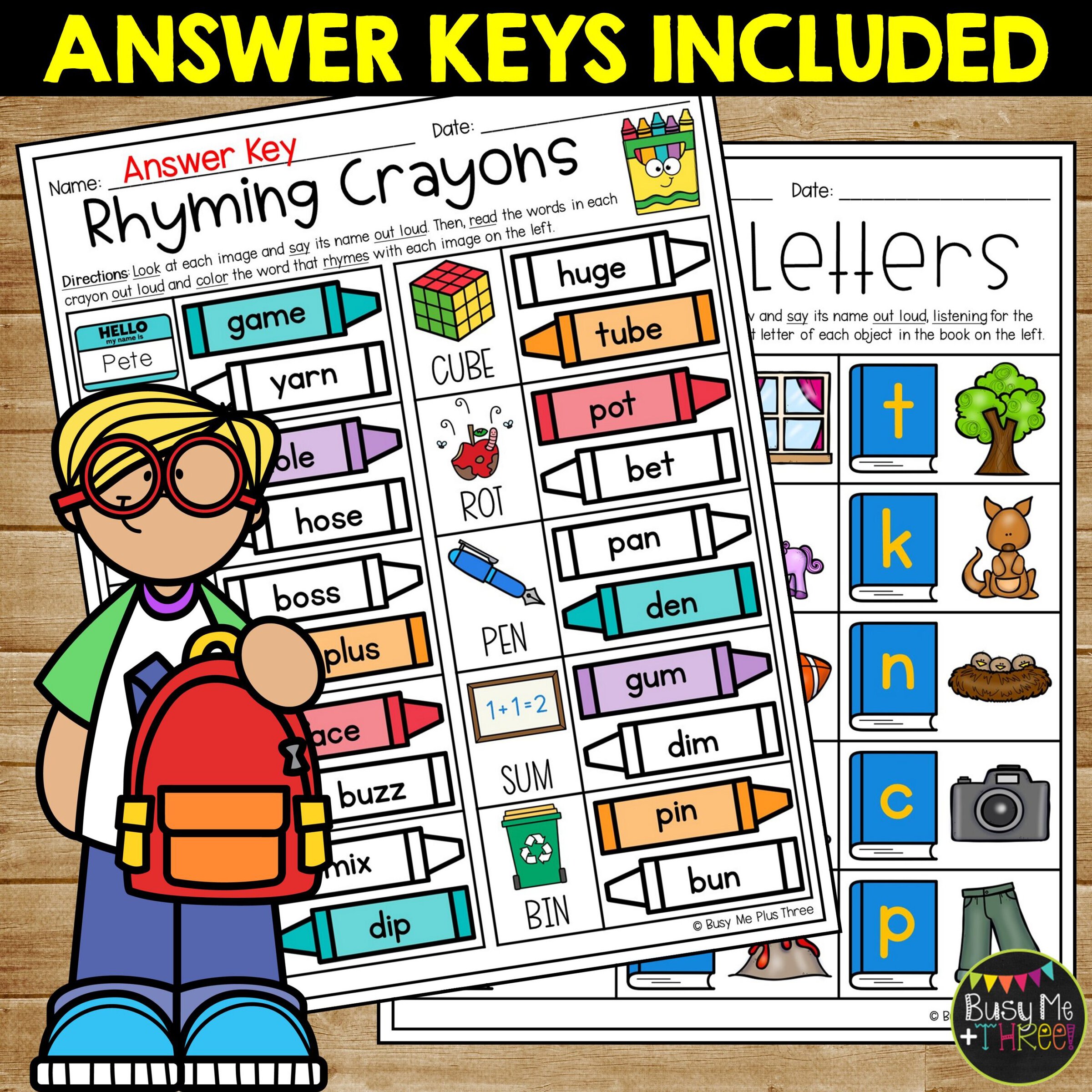 1st Grade Back to School ELA Review No Prep Printables - Image 4