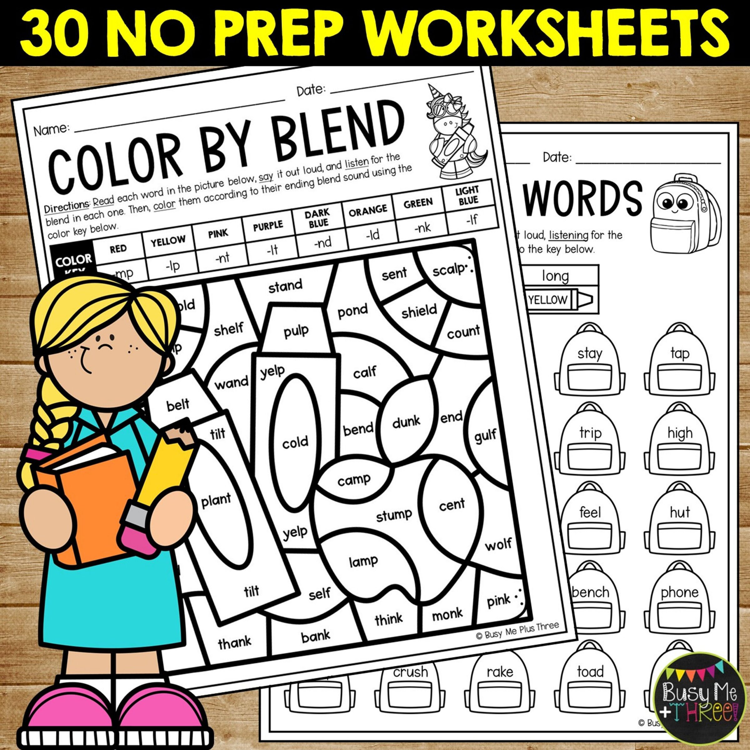 2nd Grade Back to School ELA Review No Prep Printables - Image 3