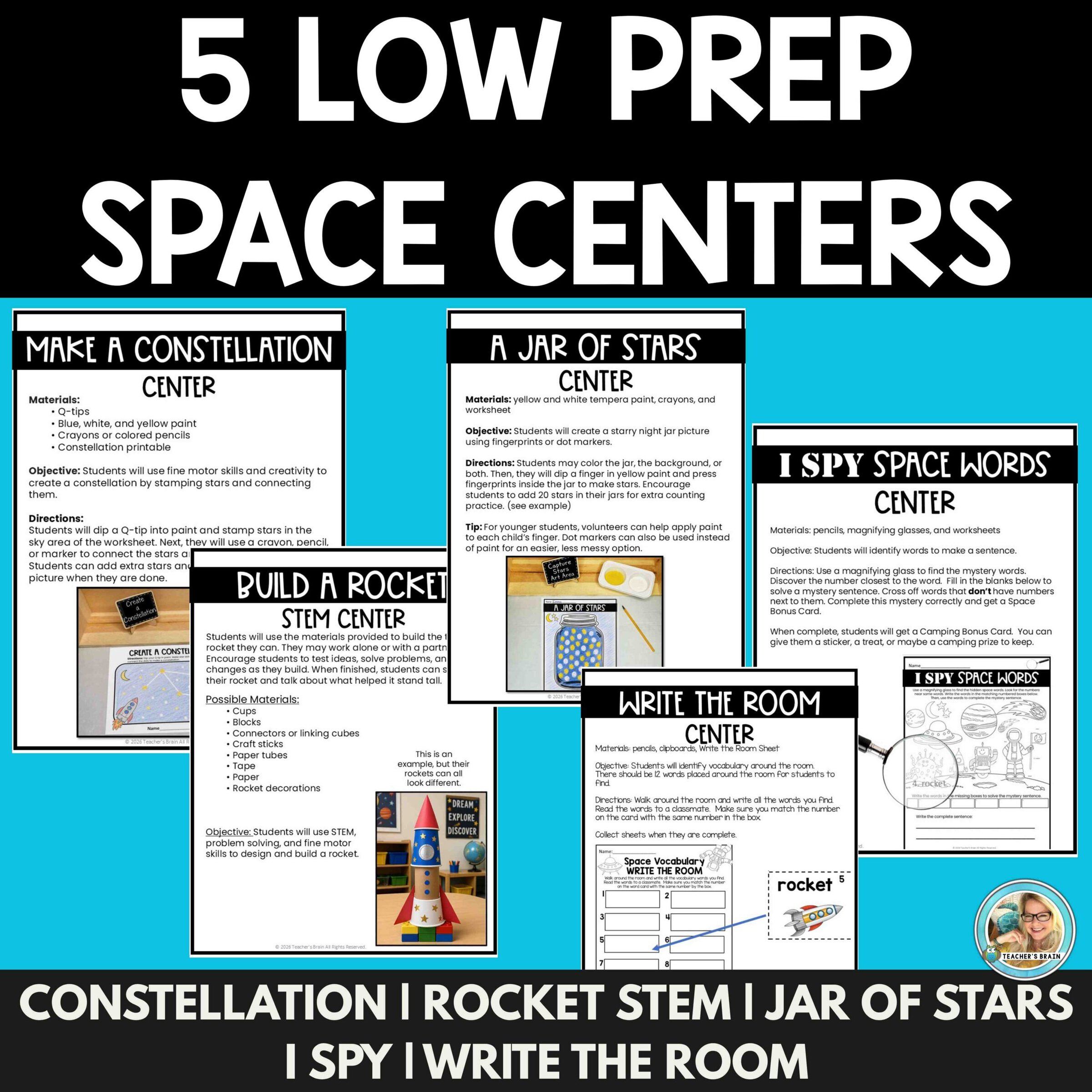SPACE DAY Activites | End of the Year Theme Days K-2 - Image 3