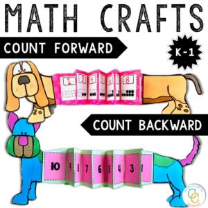 Count Forward Backward | K-1 Math Crafts