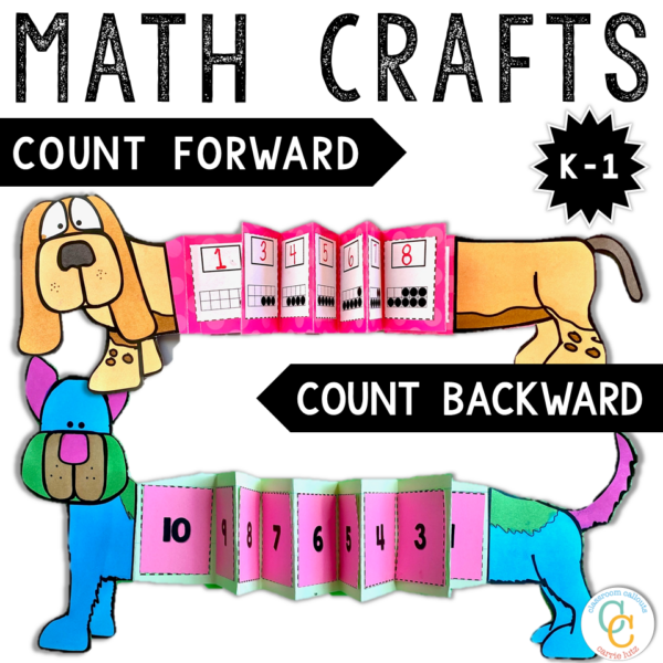 Count Forward Backward | K-1 Math Crafts - Teaching Ideas Made Easy