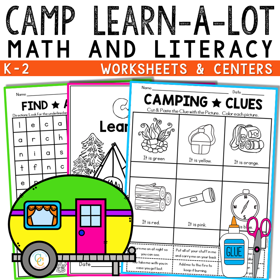 Camp Learn-A-Lot Math and Literacy K-2