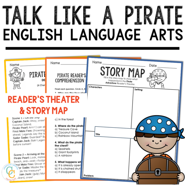 Talk Like a Pirate Day Activities | No Prep Printables - Teaching Ideas ...