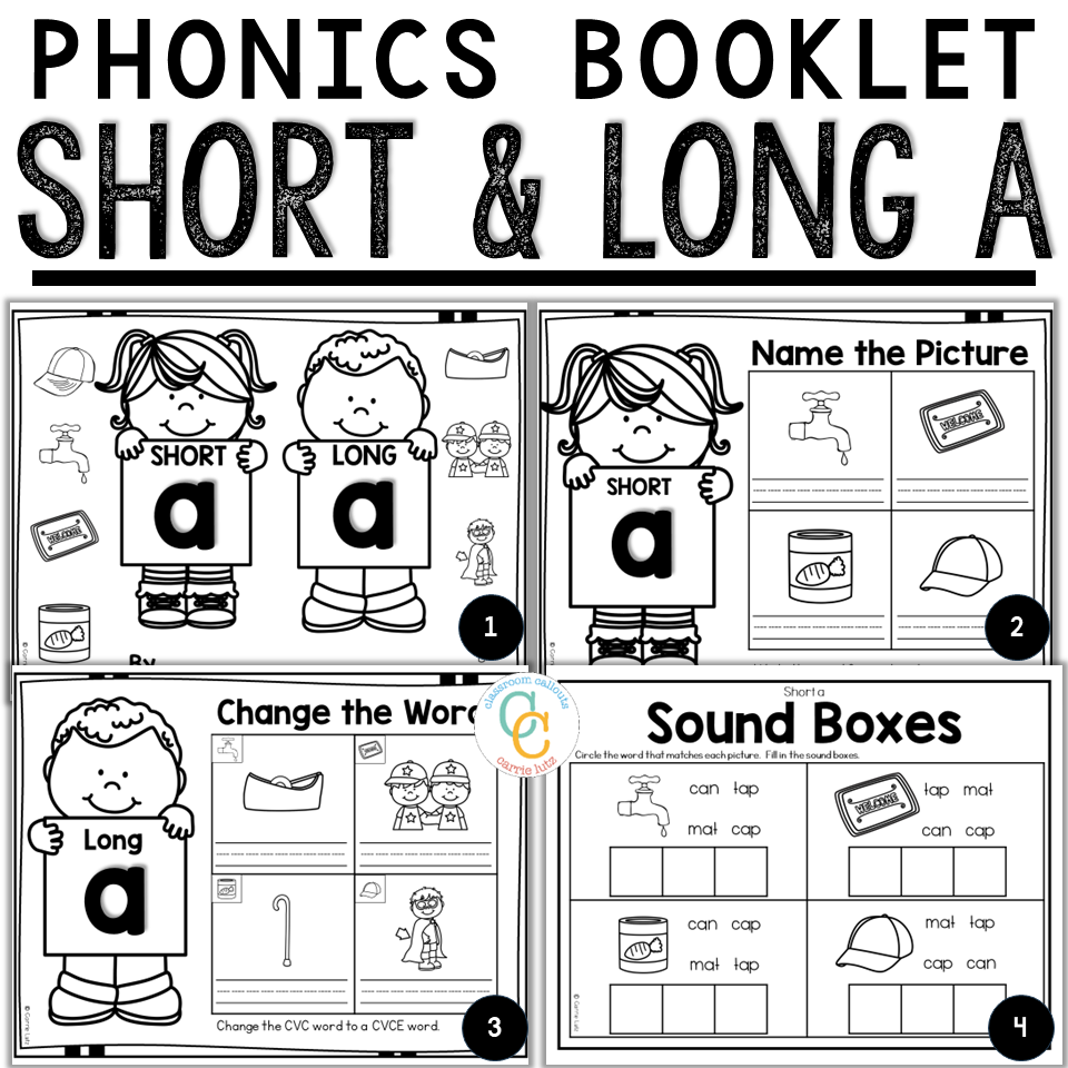 Short and Long A Phonics Booklet K-2 - Image 4