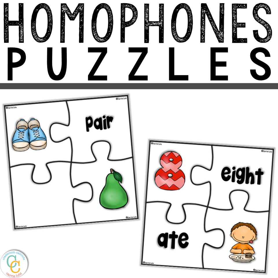 Homophones Worksheets K-2 - Homerun No Prep Activities - Image 2