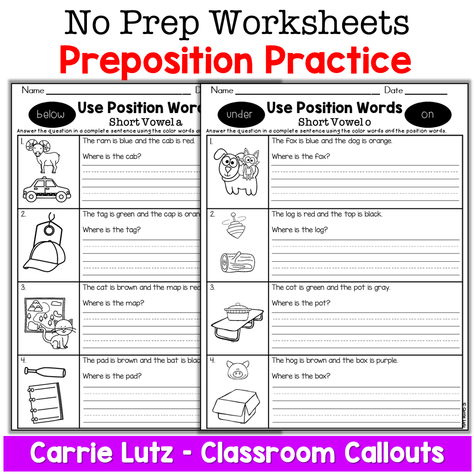 Phonics Worksheets First Grade No Prep Printables Beginning Sounds - Image 2