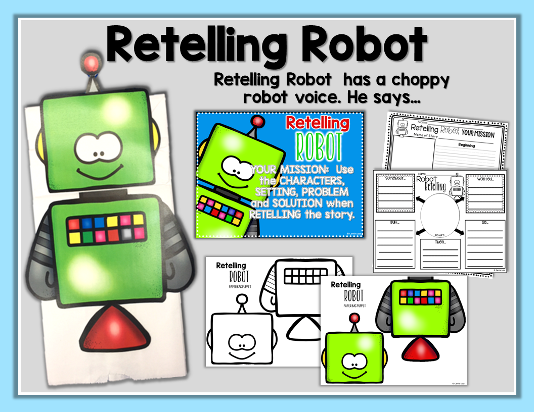 Retelling Activities with Puppets K-2 - Image 2