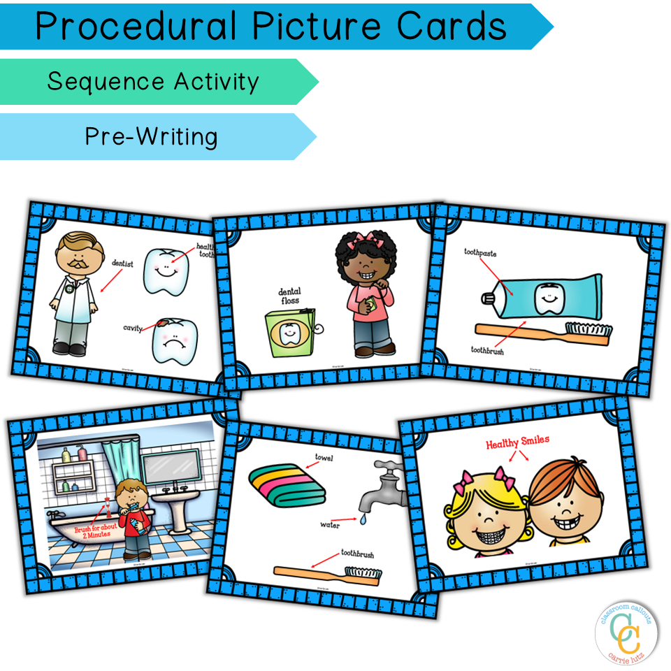 How to Brush Your Teeth How to Writing First Grade - Teaching Ideas ...