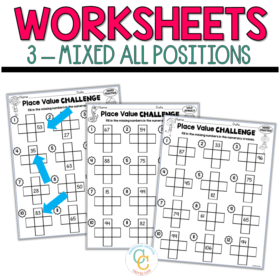1 More 1 Less Worksheets | K-2 Place Value Activities - Image 4