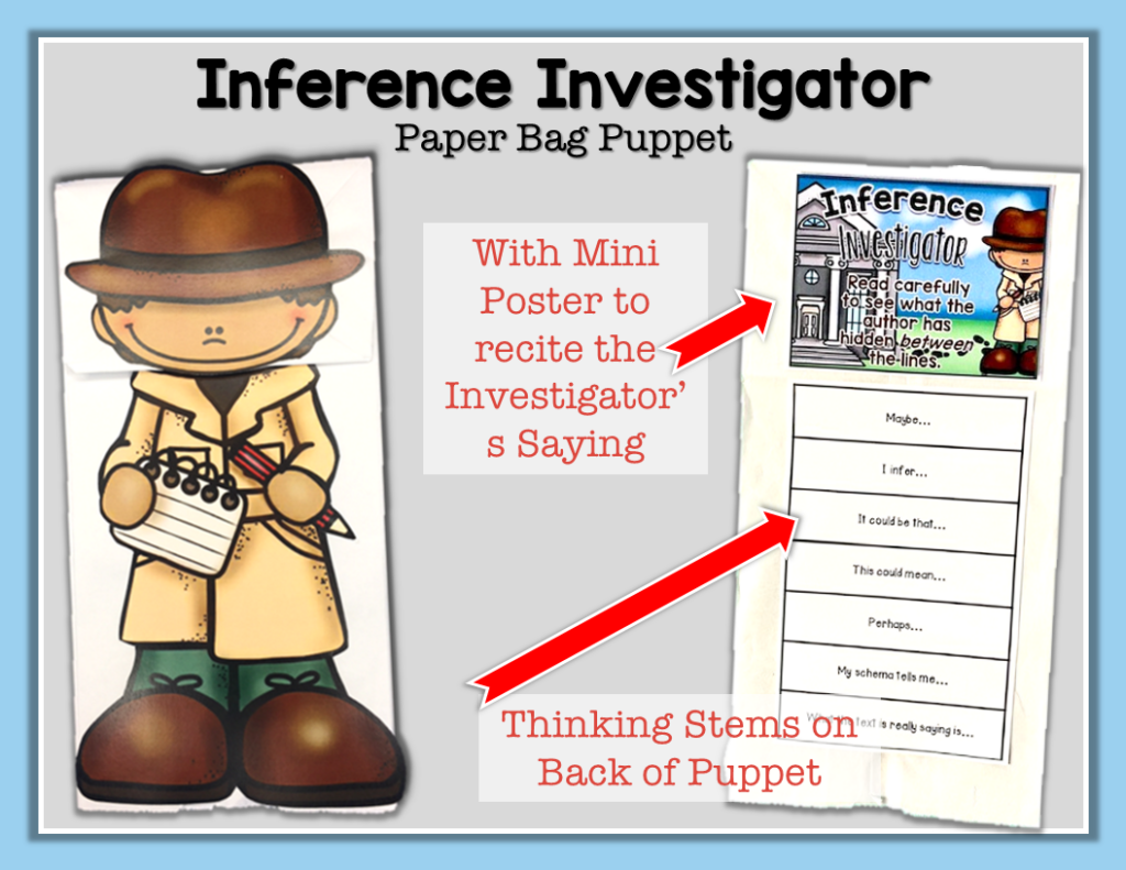 Making Inferences Activities First Grade Reading Comprehension Craft ...