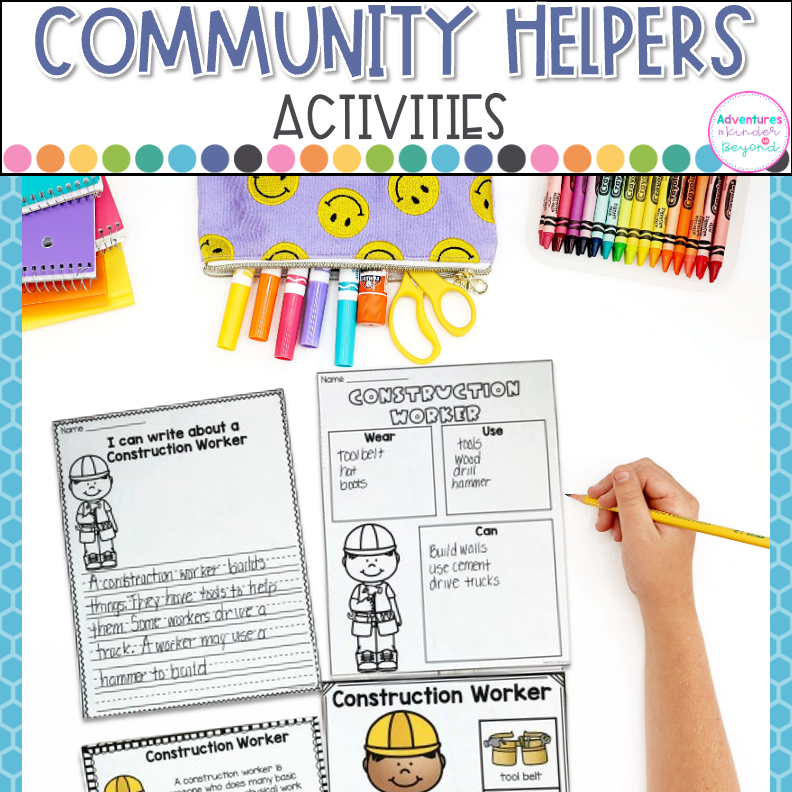 Community Helpers Activities | Career Exploration Worksheets