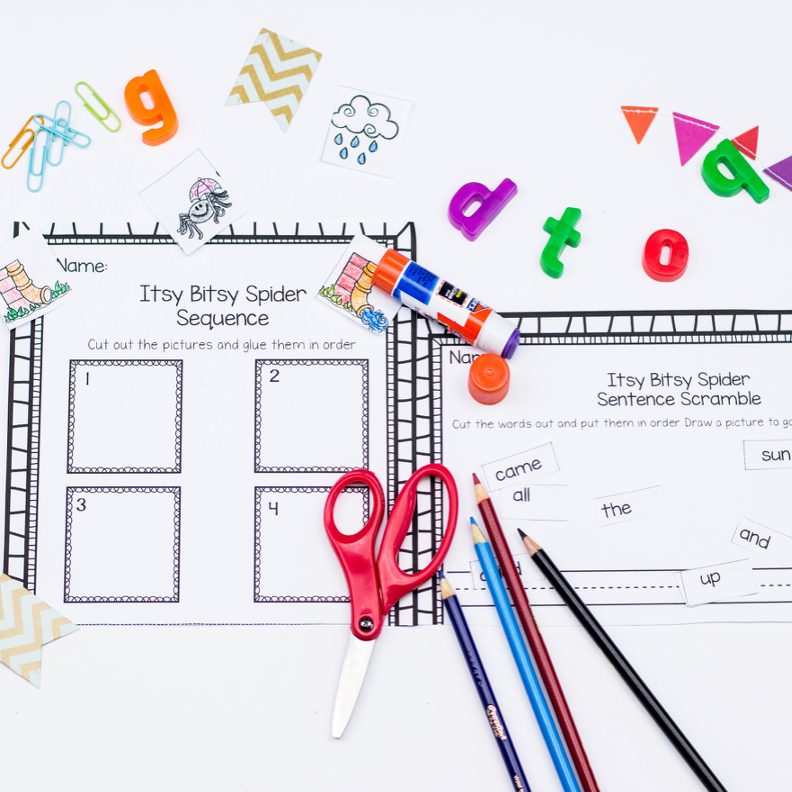 Nursery Rhymes Sequencing Activities | Story Retell & Reading Kindergarten - Image 3