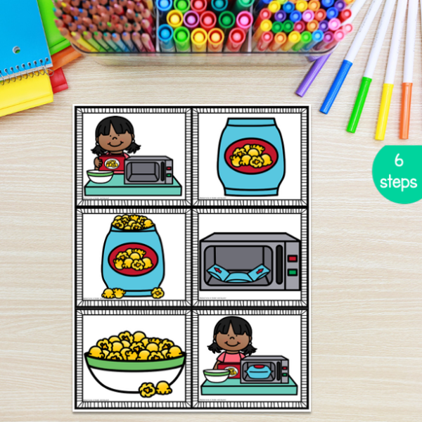 Sequencing Picture Cards | Sequence of Events | 4, 5 & 6 Step Story ...