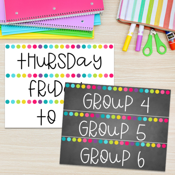 Sterilite Drawer Labels | Editable Chalkboard Brights Decor - Teaching ...