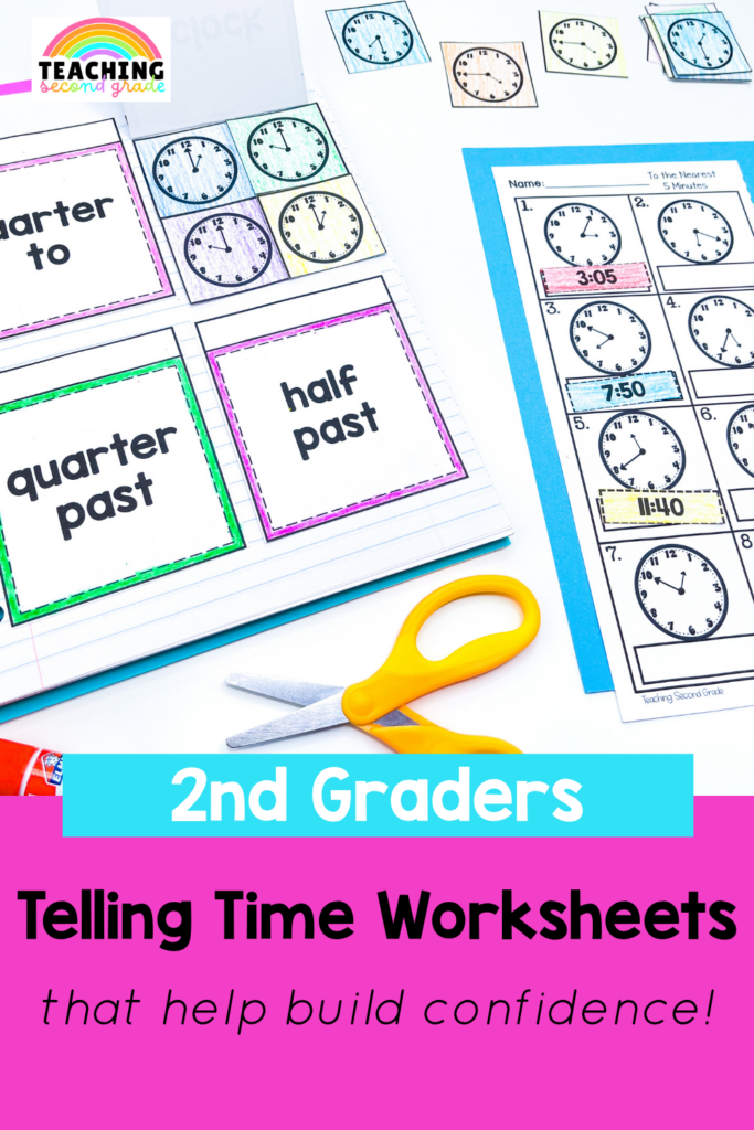 telling time worksheets