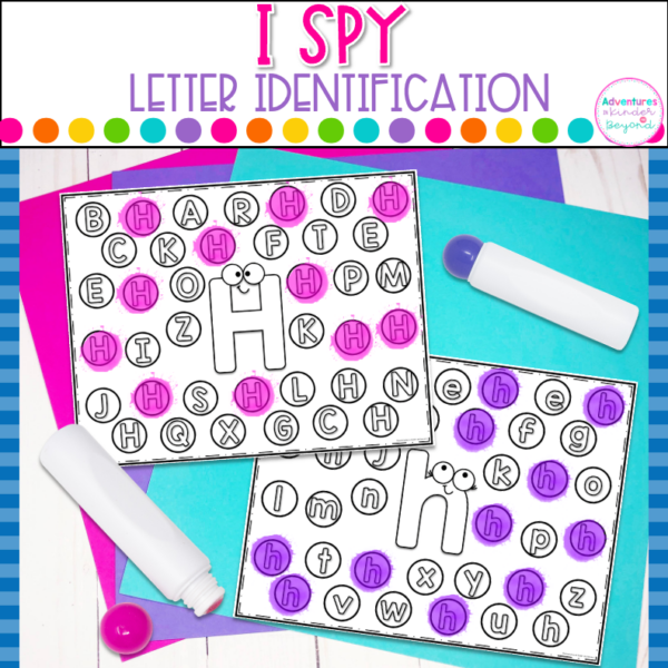 Letter Identification Worksheets | I Spy Letter Recognition Activities ...