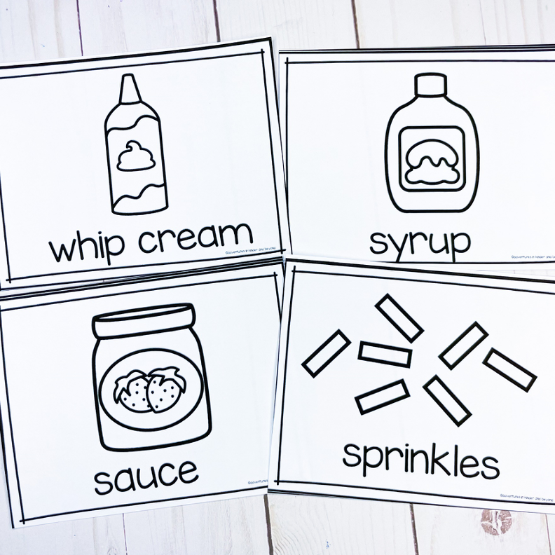 Ice Cream Write the Room | Kindergarten Writing Activities - Image 2
