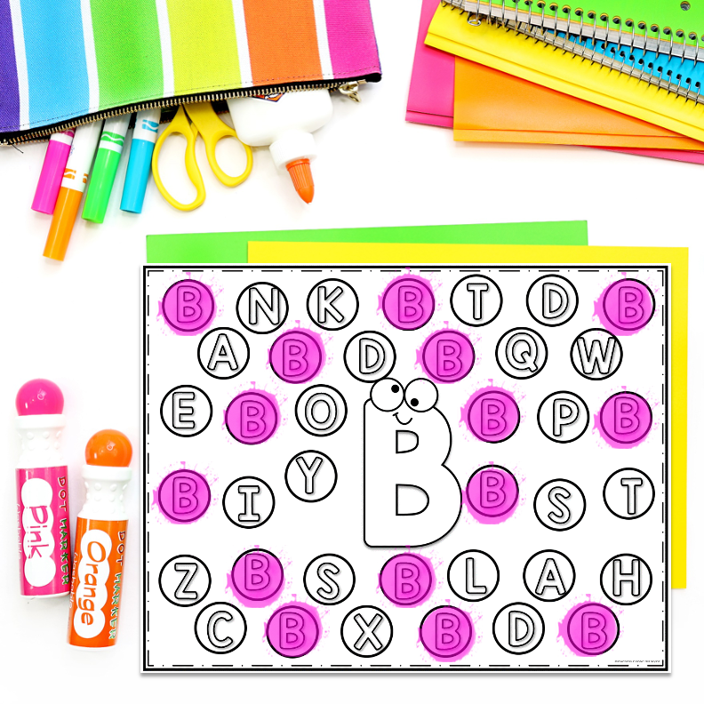 Letter Identification Worksheets | I Spy Letter Recognition Activities - Image 2