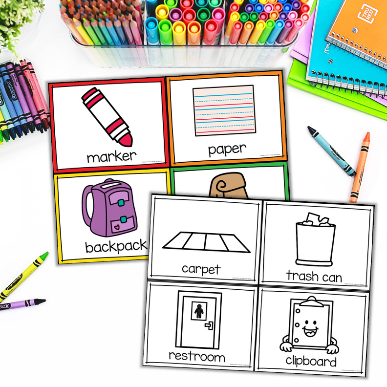 Back to School Write the Room | Kindergarten Writing Activities - Image 3